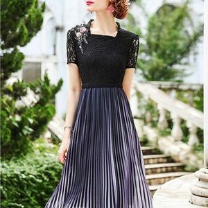 Lace black dress by Msquared